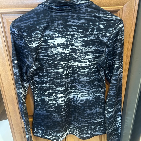 Nike Pro Black White Patterned Jacket & Leggings Set Size M - Picture 5 of 9